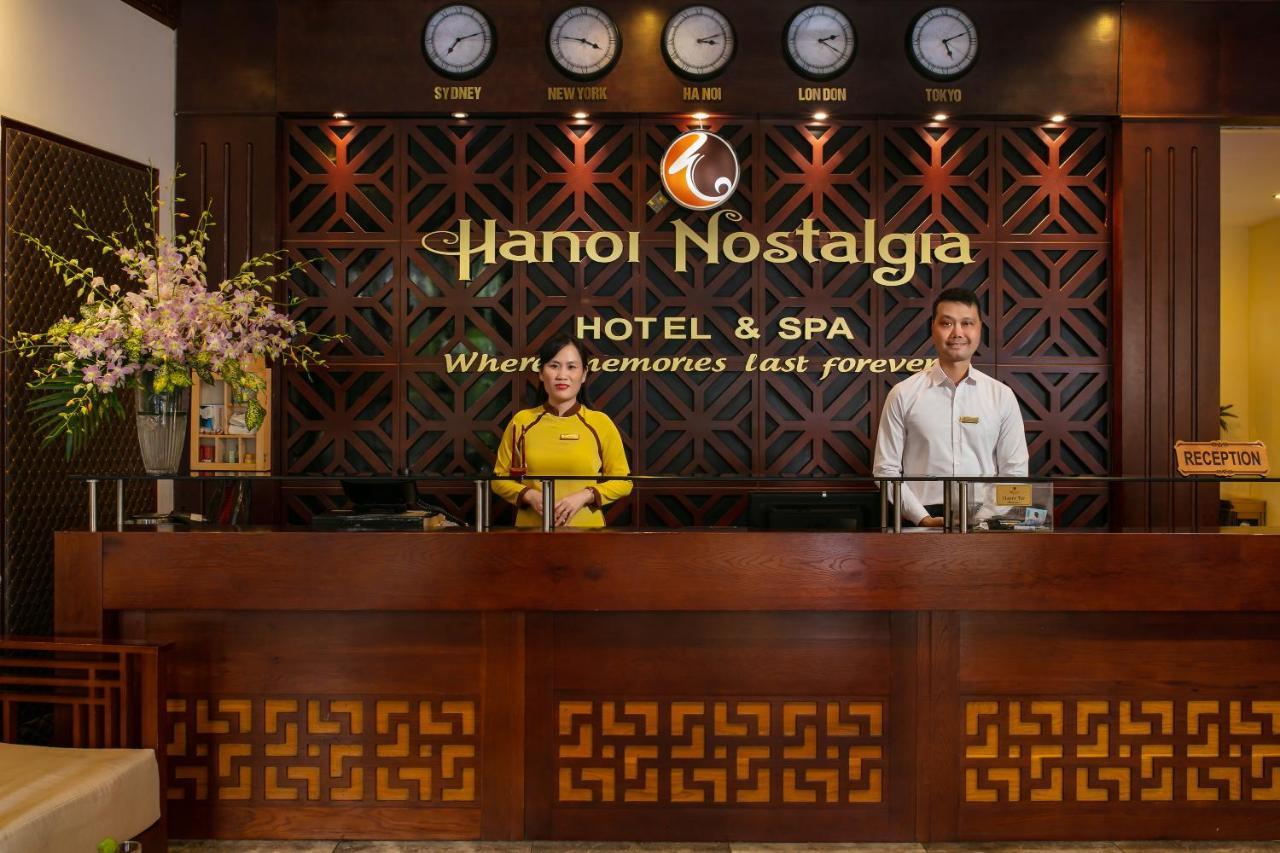 Hanoi Nostalgia Hotel & Spa Dış mekan fotoğraf
