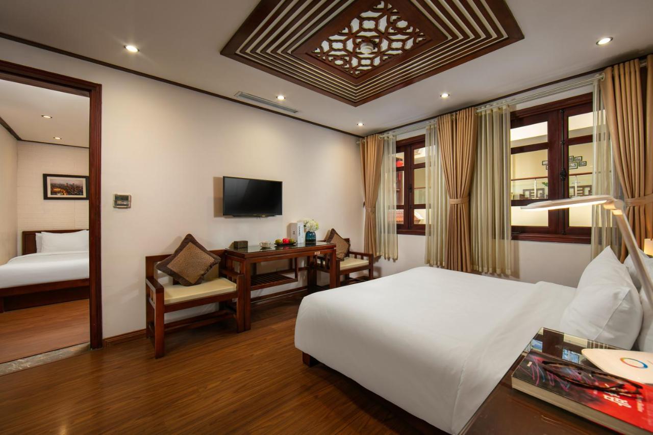 Hanoi Nostalgia Hotel & Spa Dış mekan fotoğraf